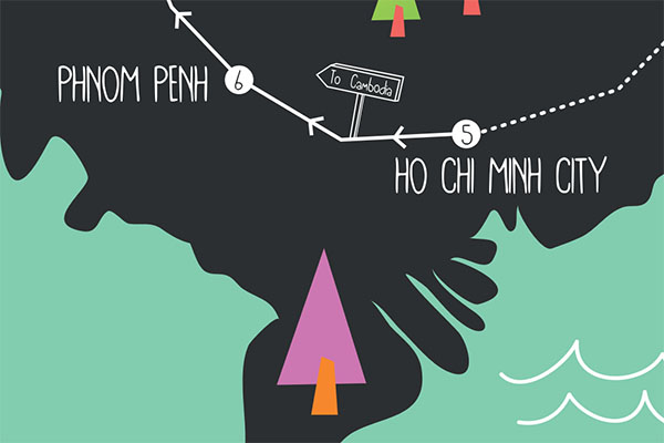 Ho Chi Minh to Phnom Penh