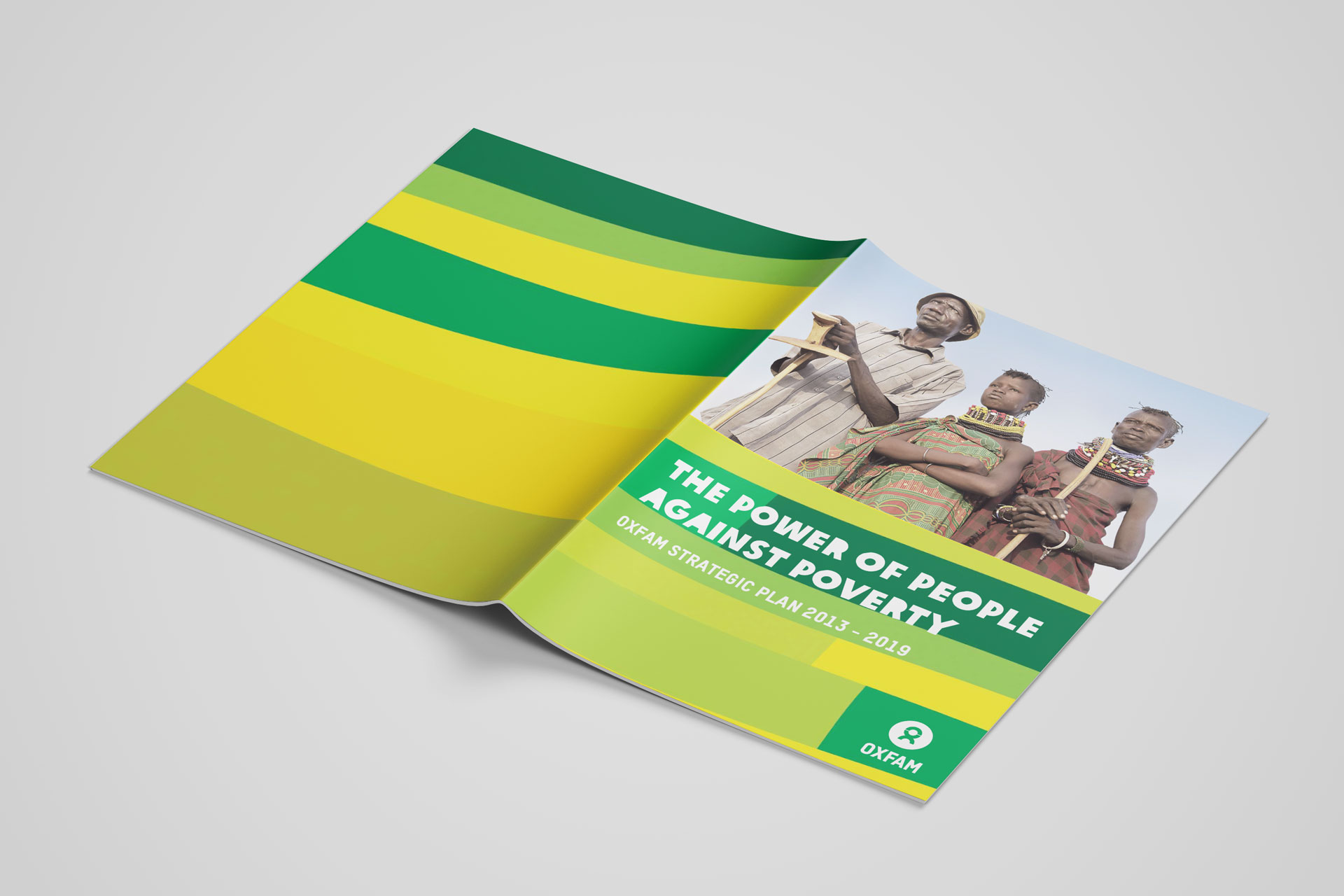 Oxfam Strategic Plan front and back cover