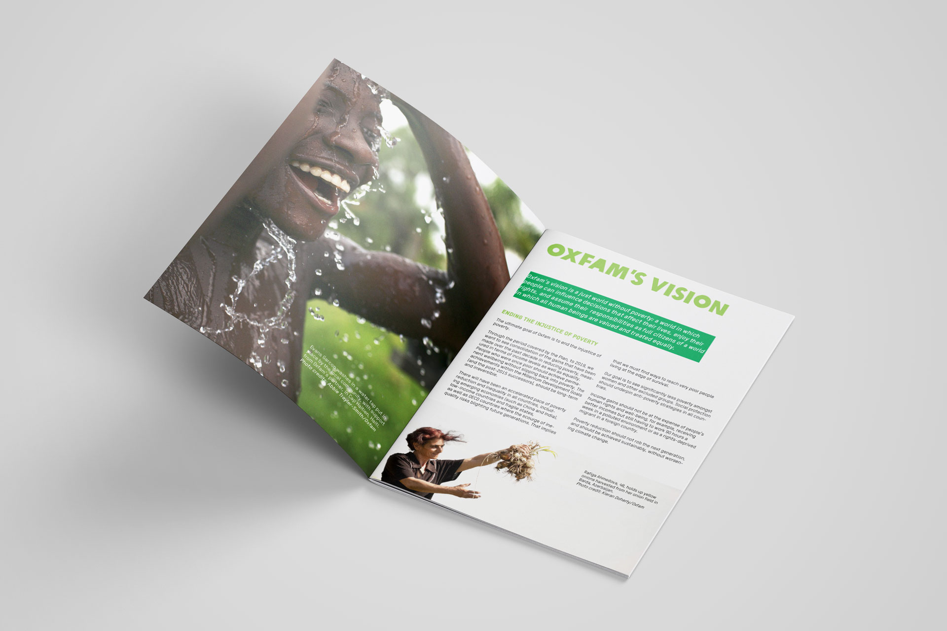 Oxfam Strategic Plan internal page