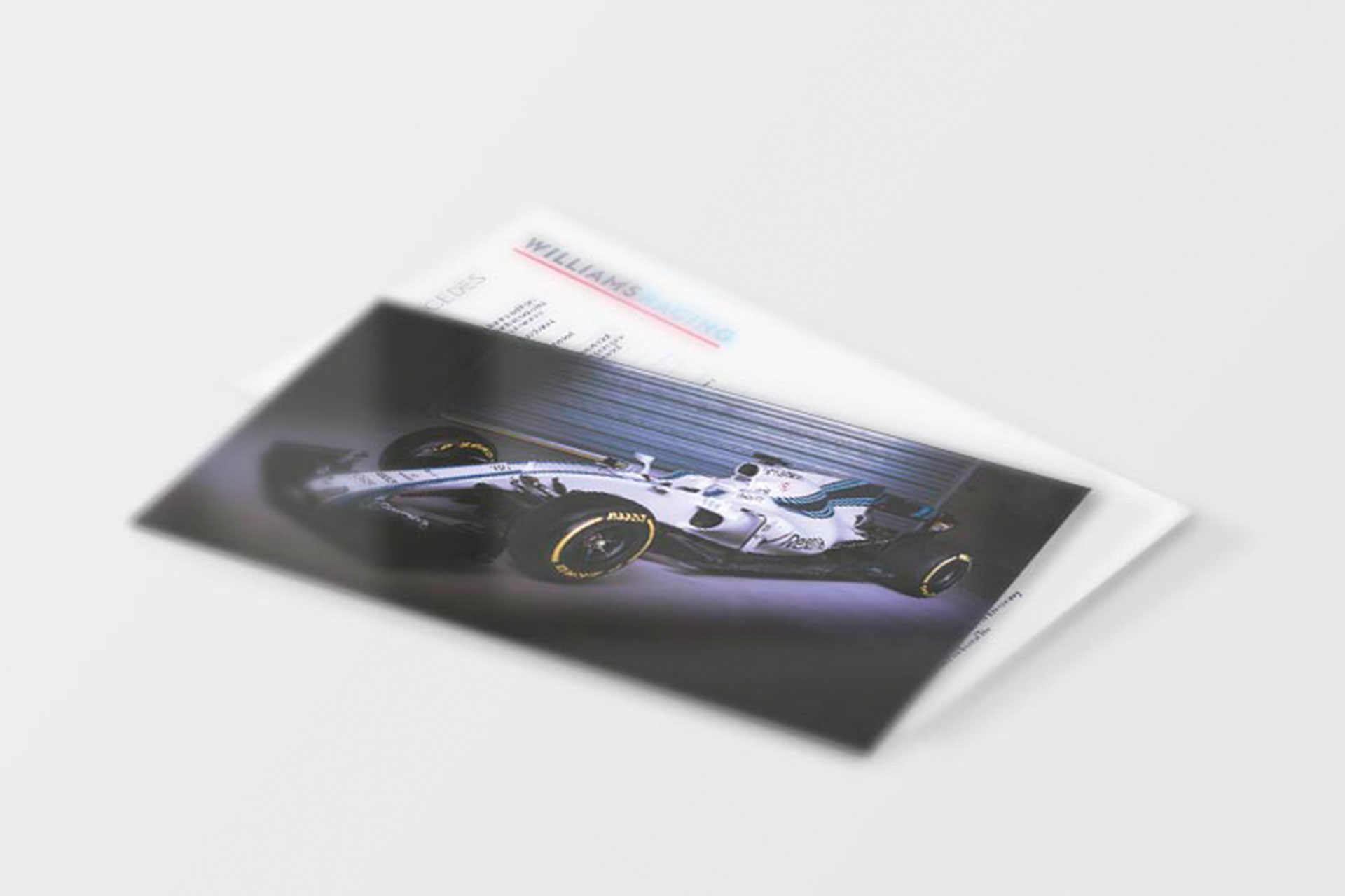FW40 autograph card 2017